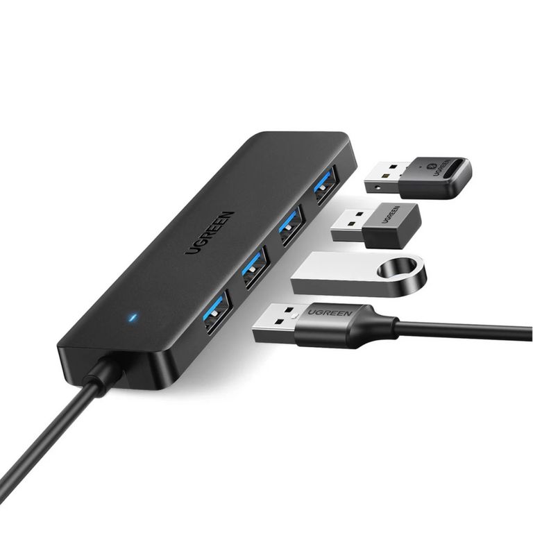 Hub USB 3.0 4 Puertos 5 Gbps 15 cm (CM219 - 25851)