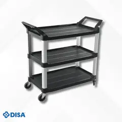 DISA SOLUCIONES ECOEFICIENTES - Carro de servicio 3 niveles