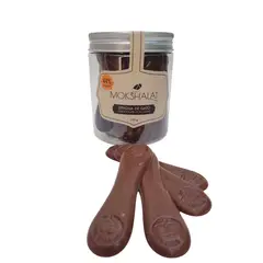 MOKSHALAT - LENGUA DE GATO LECHE 44% 130G