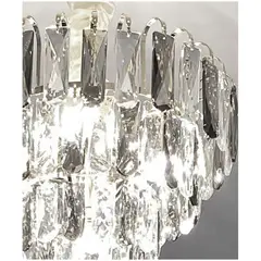 GENERICO - Lámpara Colgante Torta Silver