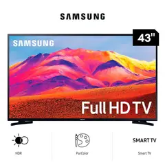 SAMSUNG - Televisor 43 FHD Smart TV UN43T5202AGXPE