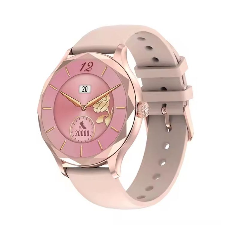 SMARTWATCH DTS DIAMOND DOBLE CORREA PANTALLA AMOLED ,COLOR DORADO