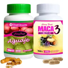 CURVY FRUIT - Aguaje y Maca 3 para gluteos grandes y caderas mas anchas