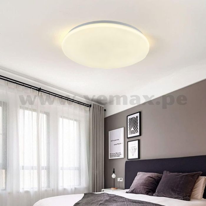 Panel Plafon Brillante 36W Luz 3 en 1