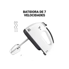 GENERICO - Batidora eléctrica de mano 7 velocidades