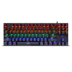 ENKORE - Teclado Gamer Mecanico FALCON 87 ENK1005 USB RAINBOW