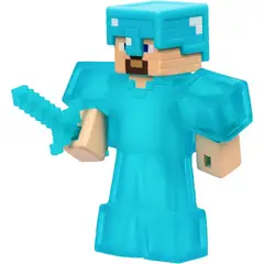 MINECRAFT - Heroes of Goo Jit Zu elásticos Steve con Espada