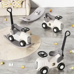 GENERICO - Buggy multifuncional 3 en 1 gris has 25 kilos