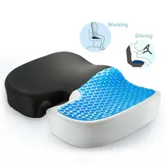 GENERICO - Cojín Asiento Gel Viscoelástico Core Confort Ergonómico