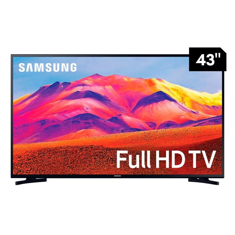 Televisor 43 FHD Smart TV con WiFi y Señal Digital Incorporado UN43T5202AGXPE