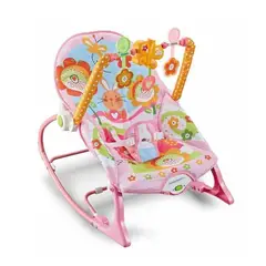 GENERICO - SILLA MECEDORA MUSICAL CONEJO ROSADO