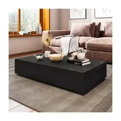 R&R MUEBLES - Mesa de Centro Mako Negro