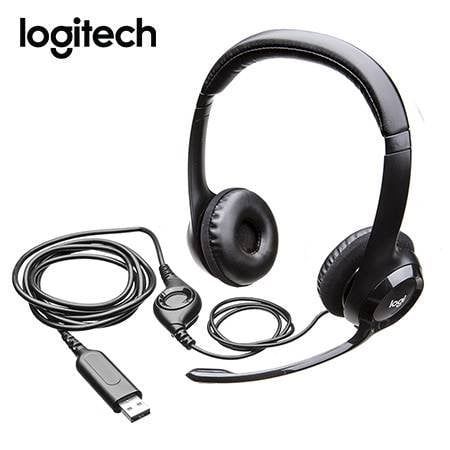 AURICULARES H390 USB NOISE CANCELLING BLACK