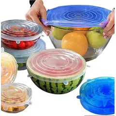 GENERICO - Tapas de Silicona Reutilizables Para Tapers y más