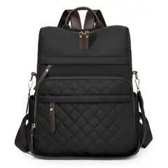 GENERICO - Mochila de Gran Capacidad multiuso cuero PU mas Nylon