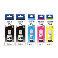 EPSON - KIT DE 5 TINTAS 504 (ORIGINALES)