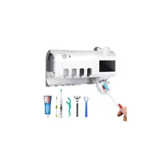 GENERICO - Organizador de Cepillos y dispensador pasta dental