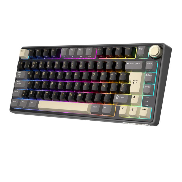 Teclado Mecánico Español R75 Phantom RGB 75%TKL