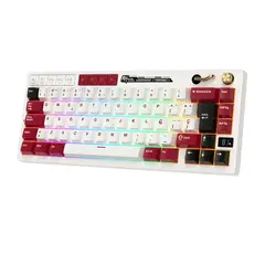 ROYAL KLUDGE - Teclado Mecánico Inalámbrico Español RKM65 Famicom