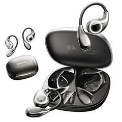 LENOVO - Audífonos EA320 ENC Auriculares Bluetooth 5.4 Earphone-Negro