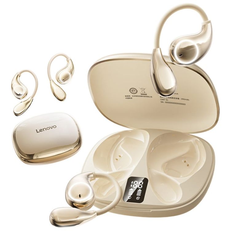 Audífonos EA320 ENC Auriculares Bluetooth 5.4 Earphone-Blanco