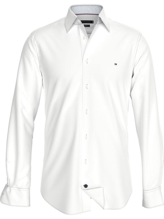 CAMISA CL STRETCH TWILL SOLID RF SHIR