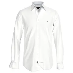 TOMMY HILFIGER - CAMISA CL STRETCH TWILL SOLID RF SHIR