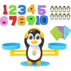 ELMEJORPRECIO - Juego Didáctico para Niños Modelo Balanza Pingüino
