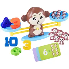 ELMEJORPRECIO - Juego Didáctico para Niños Modelo Balanza Mono