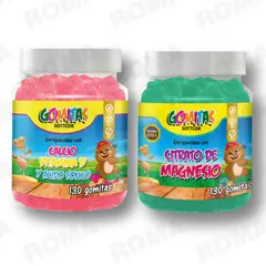 GENERICO - PACK 2 GOMITAS CALCIO NIÑOS + CITRATO DE MAGNESIO NIÑOS 260 UND