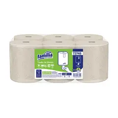TORK - Papel Toalla de Manos Flujo Central Familia x6