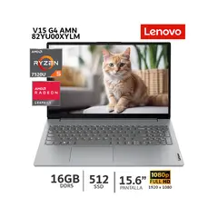 LENOVO - Laptop V15 G4 AMN AMD Ryzen 5 7520U,16Gb Ram, 512Gb SSD,15.6” FHD, Wind 82YU00XYLM CSI