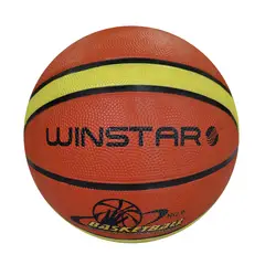 WINSTAR - Pelotas de Basket de Goma Color Marrón NÚMERO 5