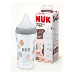 NUK - Biberón Perfect Match PP CT 260ML Ramita
