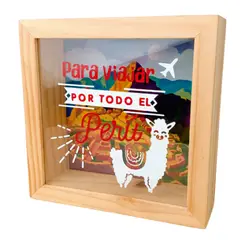 GENERICO - Alcancía Para viajar por todo el Perú