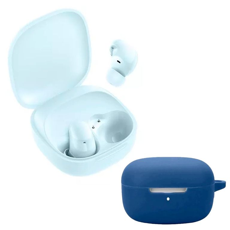 Audifono Redmi Buds 6 Play Blue + Protector de Silicona Azul