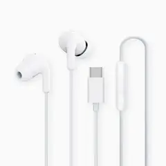 XIAOMI - Audifono Tipo C Con Control de Volumen Blanco