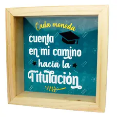 GENERICO - Alcancía Cada moneda cuenta para mi Graduación