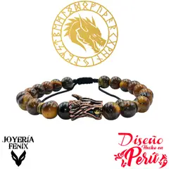 JOYERIA FENIX - Pulsera Piedra Natural Dragón -