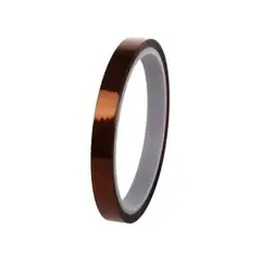 GENERICO - Cinta Adhesiva Termica Kapton Resiste el Calor 12mmx30mts