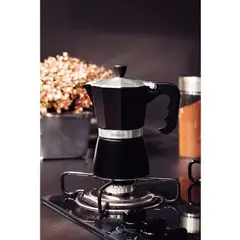 TRAMONTINA - Cafetera Expresso Italiana Negro 320 ML -