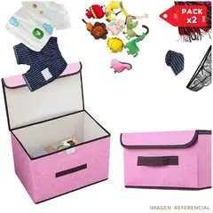INSPIRA - Organizador multiusos de ropa caja de almacenamiento PACK X2