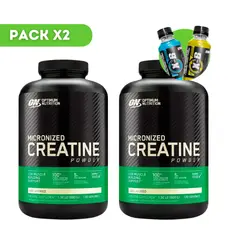 OPTIMUN NUTRITION - PACK X2 CREATINA 600G + XB