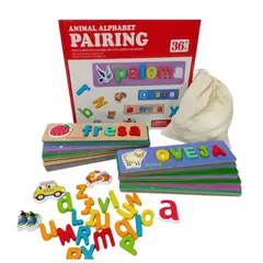 GENERICO - Juego didáctico de Lectoescritura asociativa Montessori
