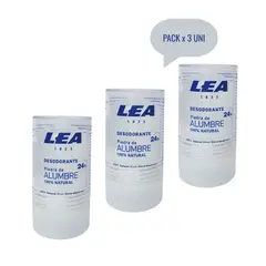 ROHS - Desodorante Piedra de Alumbre 100% Natural x 3uni