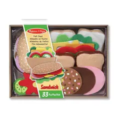 GENERICO - Juego De Hamburguesa Y Tacos De Tela