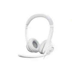 LOGITECH - AUDIFONO CMICROF H390 USB NOISE CANCELLING WHITE
