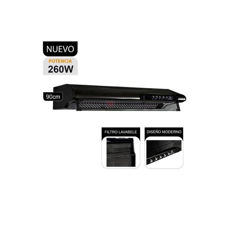 Campana Extractora 90cm CEI-902NE