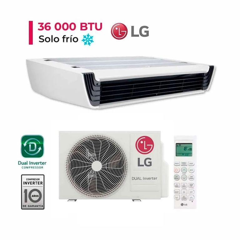 Aire Acondicionado Techo 36000 Btu Dual Inverter Frío Solo