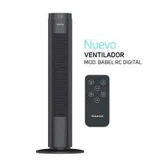 TAURUS - Ventilador Mod Black BABEL RC DIGITAL